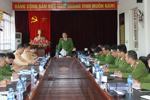 Công an tỉnh Lào Cai thành lập tổ công tác đặc biệt