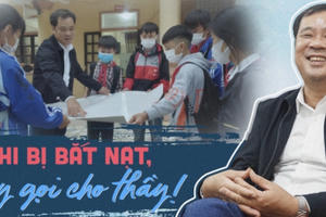 Khi bị bắt nạt, hãy gọi cho thầy!