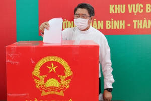 Giáo dân Công giáo tỉnh Đồng Nai hưởng ứng ngày toàn dân bầu cử