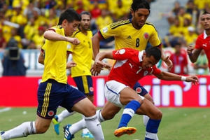 Trực tiếp Colombia vs Chile - 7h00 ngày 23/06