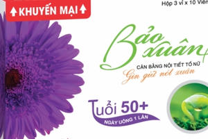 10.000 giải thưởng hấp dẫn dành tặng khách hàng Bảo Xuân 50+