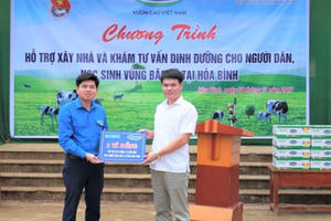 Vinamilk hỗ trợ 3 tỷ đồng cho người dân vùng lũ 3 tỉnh Yên Bái, Hòa Bình và Thanh Hóa