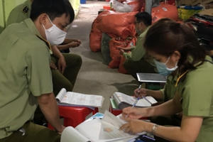 450 kg trà sấy khô không rõ nguồn gốc xuất xứ bị tịch thu tại Bạc Liêu