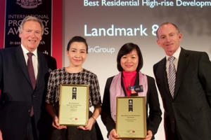 Vingroup giành giải nhất bất động sản quốc tế năm 2016