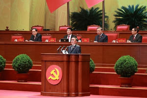 Đại hội XIV của Đảng bầu Đoàn Chủ tịch gồm 16 Ủy viên Bộ Chính trị