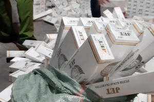 Long An: Liên tục bắt giữ và xử lý các trường hợp vận chuyển thuốc lá lậu