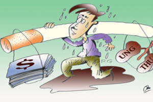 Tăng mức phạt với hành vi bán thuốc lá cho người dưới 18 tuổi