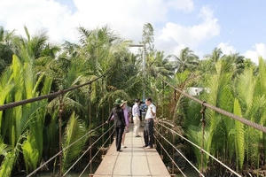 Cây cầu hiện thực ước mơ cho làng nghề truyền thống Hòa Lợi