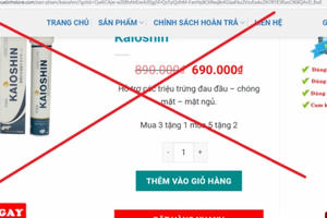 Bộ Y tế cảnh báo các website đăng thông tin vi phạm Luật Quảng cáo Bộ Y tế cảnh báo các website đăng thông tin vi phạm Luật Quảng cáo
