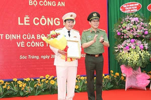 Tân Giám đốc Công an tỉnh Sóc Trăng Lâm Thành Sol