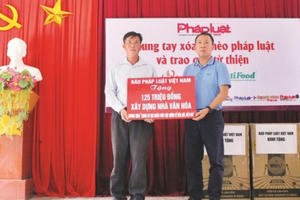 Hôm nay, diễn ra Tọa đàm "Chung tay xóa nghèo pháp luật"