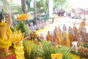 Bình Phước:  Đồng bào dân tộc S'tiêng tại huyện Bù Đăng đón mừng Phật đản