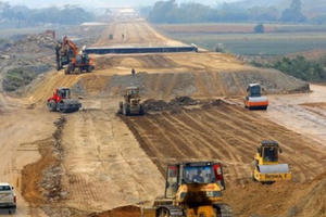 Tăng tốc thi công trên tuyến cao tốc Mai Sơn-Quốc lộ 45