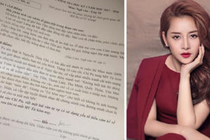 Tranh cãi Chi Pu vào đề thi Văn