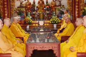 Hơn 30 hành giả tu học ba tháng tại chùa Quán Sứ nhân mùa an cư kiết hạ