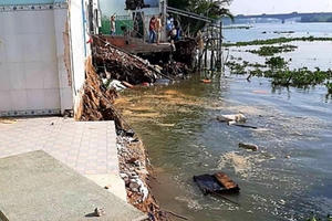 Long An đầu tư nhiều công trình chống sạt lở trong năm 2020