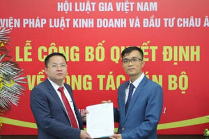 Bổ nhiệm Nhà báo Phan Bá Mạnh làm Tổng Biên tập TC Pháp luật và Kinh tế châu Âu