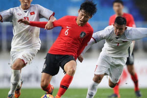 Giải tứ hùng quốc tế: U19 Việt Nam xuất sắc cầm hoà U19 Hàn Quốc