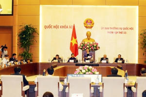 Ủy ban Thường vụ Quốc hội quyết nghị sắp xếp đơn vị hành chính 8 tỉnh