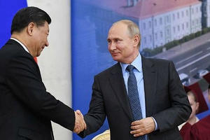 Cuộc gặp đặc biệt giữa Tổng thống Nga Putin và Chủ tịch Trung Quốc Tập Cận Bình