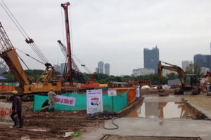 Dự án Chung cư MHD Trung Văn thi công không phép bị đình chỉ tuyệt đối