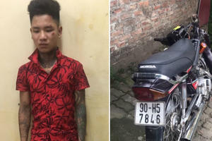 Khởi tố vụ án, bắt tạm gia đối tượng xăm trổ tông xe khiến CSGT trọng thương