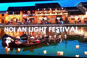 Lễ hội ánh sáng được tổ chức tại Hội An trong dịp Tết Nguyên Đán
