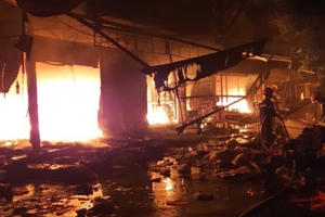 Hải Phòng:  Tăng cường công tác phòng cháy tại các khu chợ dân sinh