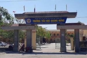 Thanh Hóa: Kỷ luật cảnh cáo, xử lý Đảng đối với Hiệu trưởng lập khống hồ sơ
