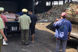 Hơn 1 tấn thịt gia cầm, động vật các loại bị lực lượng chức năng Bình Phước thu giữ