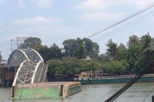 Phấn đấu khôi phục cầu Ghềnh vượt tiến độ
