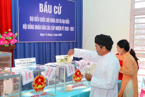 Hơn 2,3 triệu cử tri Tây Ninh chung vui “Ngày hội non sông”