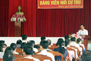 Những trường hợp đảng viên giới thiệu nhưng được miễn sinh hoạt nơi cư trú