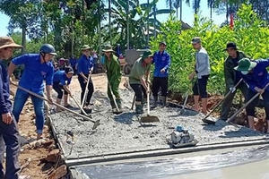 Huyện Tư Nghĩa đạt chuẩn nông thôn mới