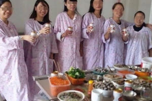 Những hình ảnh đáng yêu của các bà bầu - Sinh đẻ chỉ là chuyện nhỏ