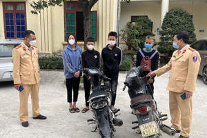 Thanh Hoá: Xử lý nghiêm nhóm thanh niên lạng lách, đánh võng, bốc đầu xe