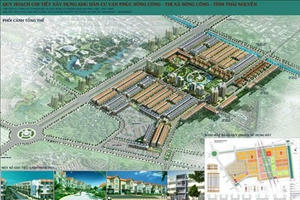 Bộ TM&NT đề nghị dừng thi công Dự án Khu dân cư Vạn Phúc Sông Công