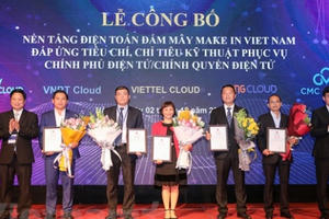 Công bố 5 nền tảng Cloud 'make in Vietnam' phục vụ Chính phủ điện tử
