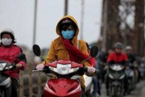 Từ chiều nay, Hà Nội có mưa, trời chuyển rét