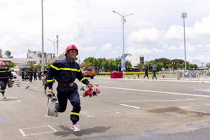 Sôi nổi Hội thao nghiệp vụ chữa cháy và cứu nạn cứu hộ tại Bà Rịa - Vũng Tàu