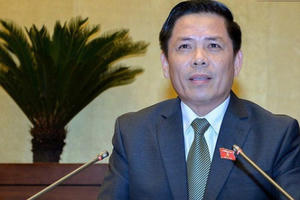 Bộ trưởng Nguyễn Văn Thể báo cáo giải pháp xử lý các vấn đề của BOT