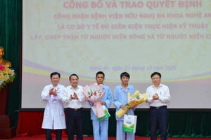 Bệnh viện HNĐK Nghệ An: Đơn vị đạt đủ điều kiện thực hiện kỹ thuật lấy, ghép thận