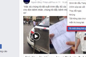 Facebook xóa bỏ tính năng xoá bài viết trên giao diện web