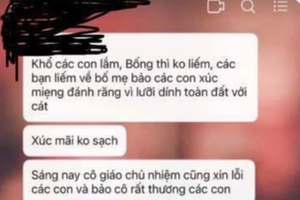 Công an vào cuộc vụ cô giáo bị tố bắt gần 40 học sinh "liếm đất" vì ghế cô bẩn Công an vào cuộc vụ cô giáo bị tố bắt gần 40 học sinh "liếm đất" vì ghế cô bẩn