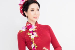 Trịnh Kim Chi thách thức nét thanh xuân trong tà áo dài