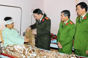 Hà Nam: Trưởng đồn công an bị thương khi kiểm tra đối tượng nghi trộm cắp tài sản