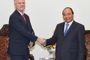 Thủ tướng Nguyễn Xuân Phúc tiếp Giám đốc ADB tại Việt Nam