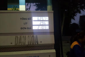 Lạ kỳ cây xăng giữa lòng thành phố vẫn “quên” giảm giá theo quy định Lạ kỳ cây xăng giữa lòng thành phố vẫn “quên” giảm giá theo quy định