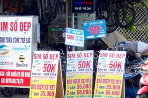 Viettel, Vinaphone và Mobifone dừng phát hành sim điện thoại mới từ 1/6