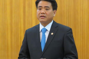 Chủ tịch Hà Nội khẳng định không có lợi ích nhóm ở nhà máy nước sông Đuống Chủ tịch Hà Nội khẳng định không có lợi ích nhóm ở nhà máy nước sông Đuống